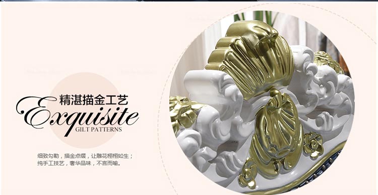 夢(mèng)達(dá)歐式別墅沙發(fā)，精湛描金工藝