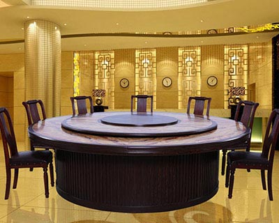 現(xiàn)代中式酒店餐桌_型號(hào)HT01