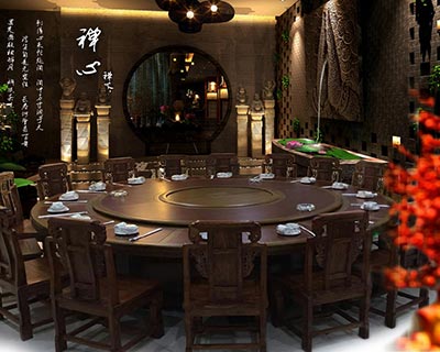 酒店用餐桌椅_型號HT062
