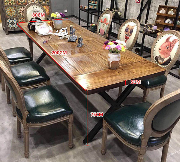 酒店桌椅尺寸示意圖