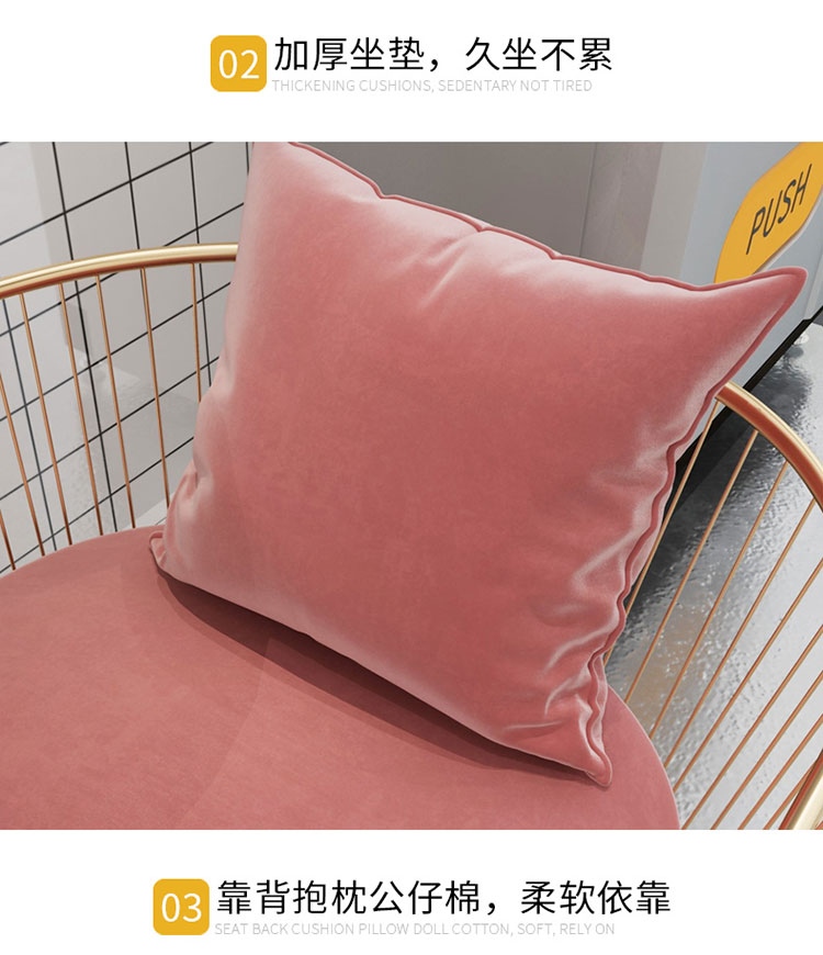 美容院沙發(fā)茶幾靠枕圖片